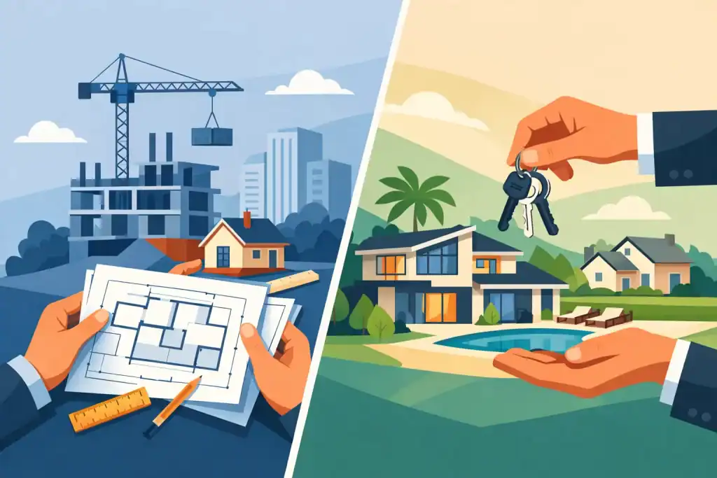 Off Plan Versus Turnkey Property